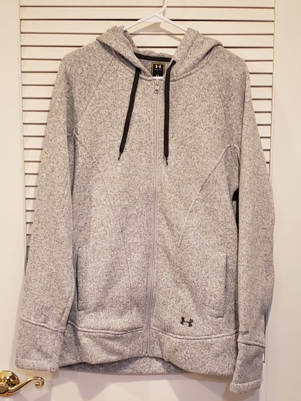 Under Armour Storm Women's Full zip water-resistant hoodie jacket size XL
